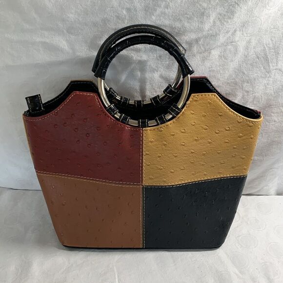 Marco USA 4 Color Panel Handbag/Crossbody Purse - Picture 5 of 15